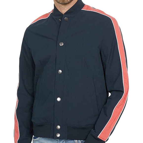 Michael Kors Crinkle Bomber Jacket Sz: XL - Picture 4 of 6